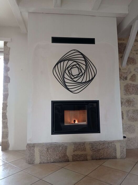 Insert granulés coffrage